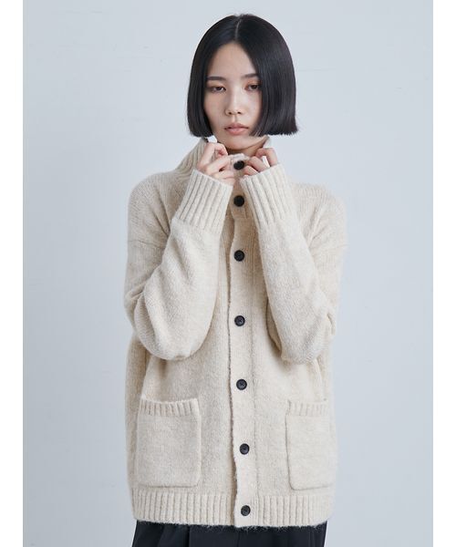 セール】W/NYシャギーニットCD（カーディガン/ボレロ）｜MIESROHE