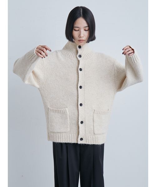 セール】W/NYシャギーニットCD（カーディガン/ボレロ）｜MIESROHE