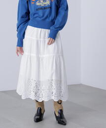 FREE'S MART | ◆エンブロイダリーティアードスカート(スカート)