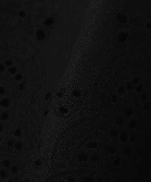 FREE'S MART（フリーズマート）の「◆エンブロイダリーティアードスカート（スカート・レディース・ブラック/ホワイト・SMALL/MEDIUM）」の14枚目の写真