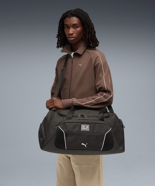 PUMA(プーマ)の「PUMA プーマ ユニセックス BMW MMS ダッフルバッグ 34L(ショルダーバッグ・メンズ・ブラック・フリー)」の1枚目の写真