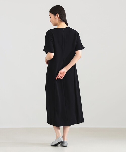 Demi-Luxe BEAMS（デミルクス ビームス）の「【12/4値下げ】スクエアスリーブ ワンピース（ワンピース・レディース・ブラック/グリーン系その他5・36/38）」の14枚目の写真