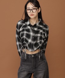 3.3 Field Trip  | 3.3 Field Trip／ギャザーチェックシャツ(シャツ/ブラウス)