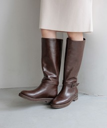 LOWRYS FARM | ベルトツキロングブーツ 595575(ブーツ)
