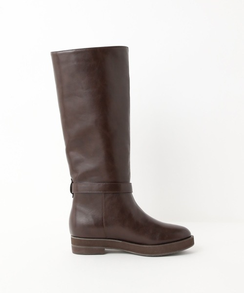 LOWRYS FARM（ローリーズファーム）の「ベルトツキロングブーツ 595575（ブーツ・レディース・ブラウン/ブラック・MEDIUM/LARGE）」の17枚目の写真