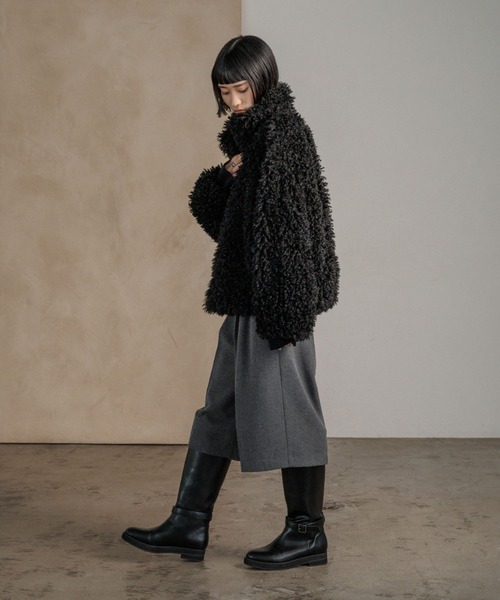 LOWRYS FARM(ローリーズファーム)の「ベルトツキロングブーツ 595575(ブーツ・レディース・ブラウン/ブラック・MEDIUM/LARGE)」の21枚目の写真