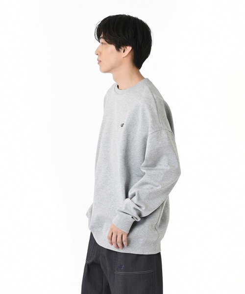 NEW BALANCE（ニューバランス）の「NB刺繍ダブルフェイスクルー（スウェット・メンズ・バーガンディー/ヘザーグレー/コバルトブルー/ダークグレー・MEDIUM/XX-LARGE/LARGE/X-LARGE/SMALL）」の15枚目の写真