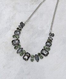 OPAQUE.CLIP | キラキラビジューショートネックレス(ネックレス)