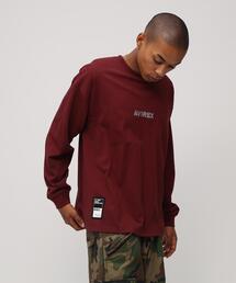 《WEB&DEPOT限定》CORE LOGO L/S T-SHIRT / コアロゴ 長袖Tシャツ / AVIREX / アヴィレックス