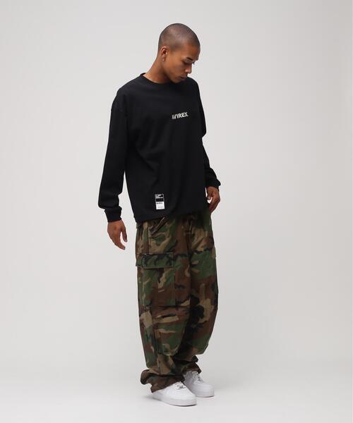 AVIREX（アヴィレックス）の「《WEB&DEPOT限定》CORE LOGO L/S T-SHIRT / コアロゴ 長袖Tシャツ / AVIREX / アヴィレックス（Tシャツ/カットソー・メンズ・ブラック/その他/ダークグリーン系/ホワイト系2・2XL/L/M/XL）」の22枚目の写真