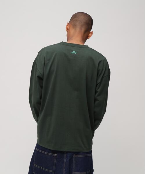 AVIREX（アヴィレックス）の「《WEB&DEPOT限定》CORE LOGO L/S T-SHIRT / コアロゴ 長袖Tシャツ / AVIREX / アヴィレックス（Tシャツ/カットソー・メンズ・ブラック/その他/ダークグリーン系/ホワイト系2・2XL/L/M/XL）」の20枚目の写真