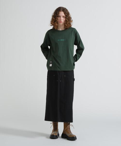 AVIREX（アヴィレックス）の「《WEB&DEPOT限定》CORE LOGO L/S T-SHIRT / コアロゴ 長袖Tシャツ / AVIREX / アヴィレックス（Tシャツ/カットソー・メンズ・ブラック/その他/ダークグリーン系/ホワイト系2・2XL/L/M/XL）」の15枚目の写真