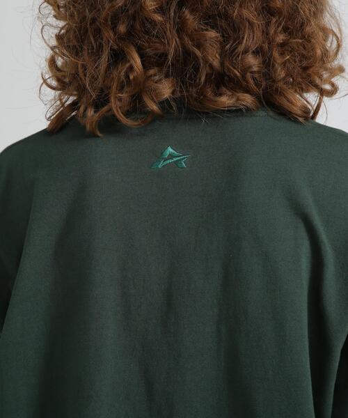 AVIREX（アヴィレックス）の「《WEB&DEPOT限定》CORE LOGO L/S T-SHIRT / コアロゴ 長袖Tシャツ / AVIREX / アヴィレックス（Tシャツ/カットソー・メンズ・ブラック/その他/ダークグリーン系/ホワイト系2・2XL/L/M/XL）」の9枚目の写真