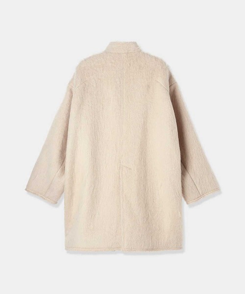 louren shaggy half coat ブラック shaggy half coat – louren store