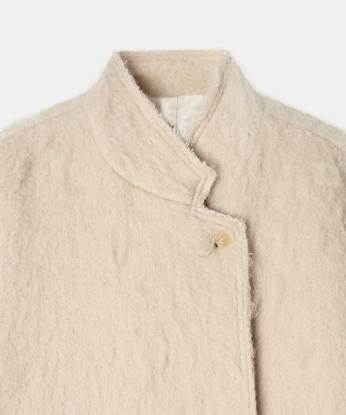 louren shaggy half coat ブラック louren shaggy half coat ブラック SNAP – louren store