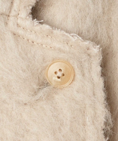 louren/ローレン】shaggy half coat/シャギーハーフコート/ショート