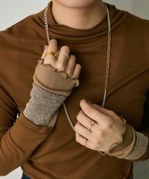 ear PAPILLONNER | 袖メロウタートル【SUM1 STYLE】(Tシャツ/カットソー)