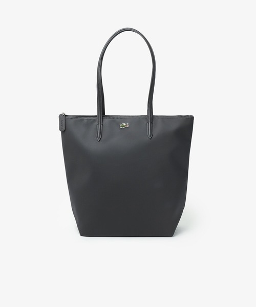 LACOSTE(ラコステ)の「L.12.12 CONCEPT バーティカルトートバッグ(トートバッグ・レディース・ダークネイビー/ブラック・FREE)」の1枚目の写真