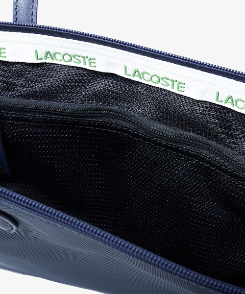LACOSTE(ラコステ)の「L.12.12 CONCEPT バーティカルトートバッグ(トートバッグ・レディース・ダークネイビー/ブラック・FREE)」の4枚目の写真