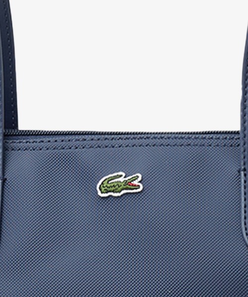 LACOSTE(ラコステ)の「L.12.12 CONCEPT バーティカルトートバッグ(トートバッグ・レディース・ダークネイビー/ブラック・FREE)」の3枚目の写真
