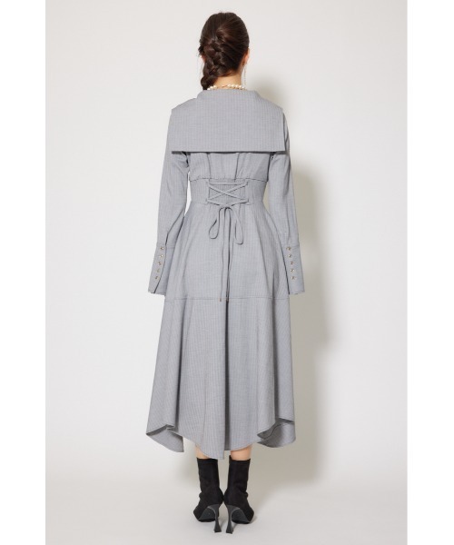 セーラーディティールフレアワンピース 秋服 冬服（ワンピース