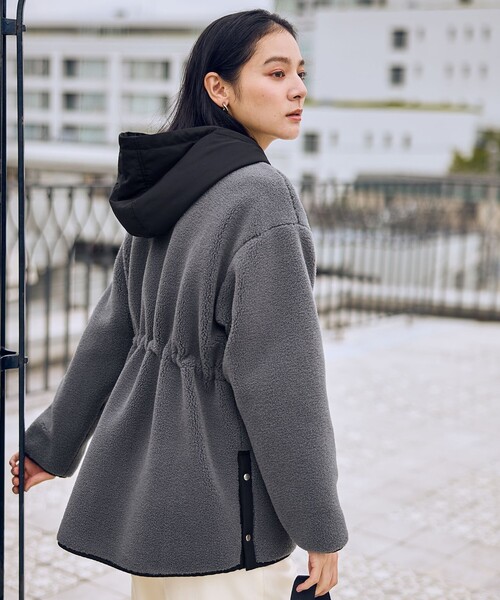 LEE掲載】ボアコート（その他アウター）｜ANY（エニィ）のファッション