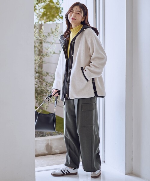 LEE掲載】ボアコート（その他アウター）｜ANY（エニィ）のファッション