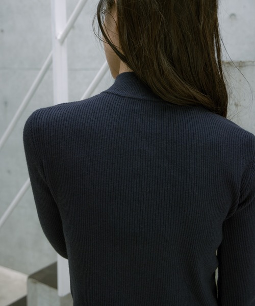 セール】double zip knit/ダブルジップニット（ニット/セーター