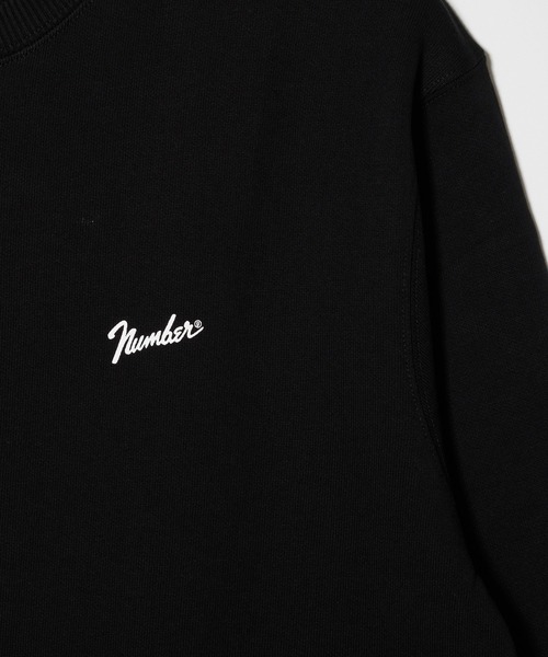NUMBER (N)INE（ナンバーナイン）の「【NUMBER(N)INE/ナンバーナイン】 Pocket Sweat/クルーネック/スウェット/カンガルーポケット（スウェット・メンズ・グレー/ブラック・M/L/XL）」の5枚目の写真
