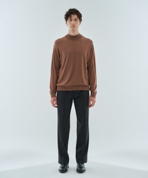 ESTNATION | ESTNATION / ストレッチ ピンタックスラックスパンツ(スラックス)