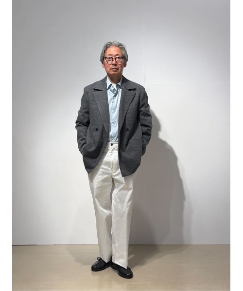 ESTNATION（エストネーション）の「ESTNATION / ストレッチ ピンタックスラックスパンツ（スラックス・メンズ・チャコールグレー・46/48/50）」の8枚目の写真