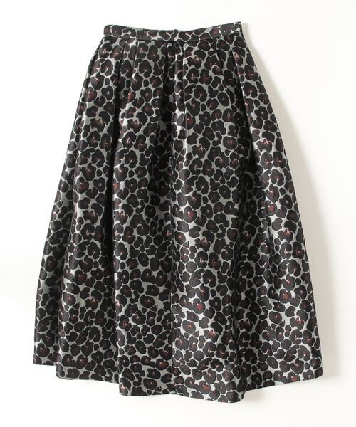 セール】ヒョウ柄ジャガードスカート（スカート）｜Sov.（ソブ）の