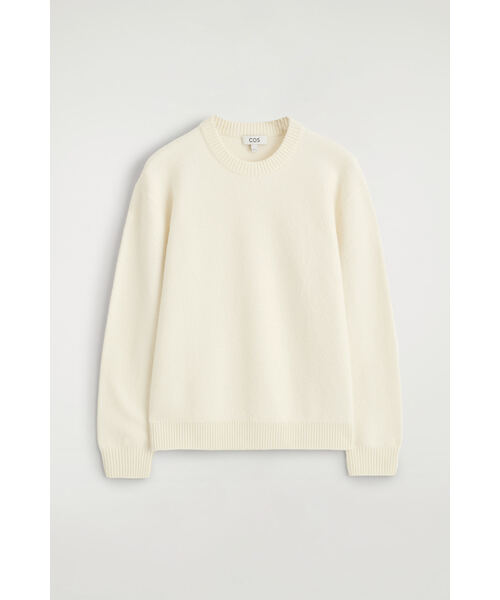 ボイルドウールクルーネックセーター（ニット/セーター）｜COS（コス