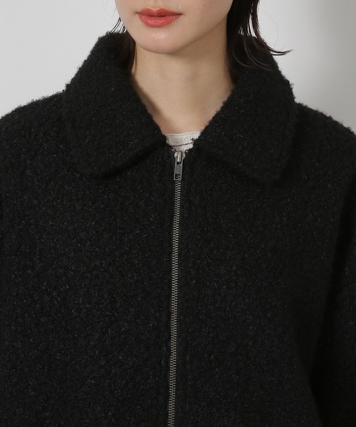 LAKOLE（ラコレ）の「ブークレZIPブルゾン / 496604（ブルゾン・レディース・チェック/ブラック/グレー・FREE）」の17枚目の写真