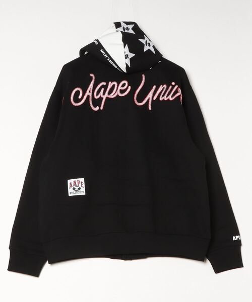 AAPE BY A BATHING APE(エーエイプバイアベイシングエイプ)の「AAPE BUTTON SWEAT HOODIE(パーカー・メンズ・バーガンディー/ブラック・LARGE/X-LARGE/MEDIUM/SMALL/XX-LARGE)」の11枚目の写真
