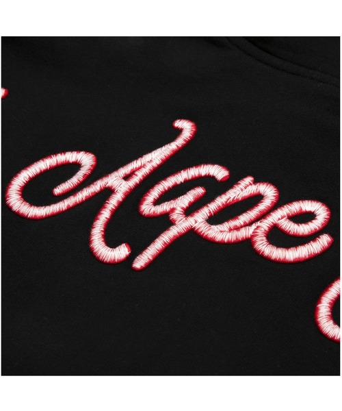 AAPE BY A BATHING APE(エーエイプバイアベイシングエイプ)の「AAPE BUTTON SWEAT HOODIE(パーカー・メンズ・バーガンディー/ブラック・LARGE/X-LARGE/MEDIUM/SMALL/XX-LARGE)」の3枚目の写真