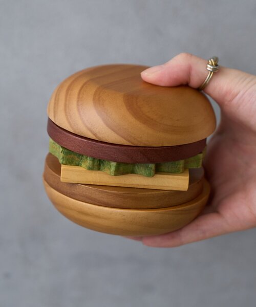 BIRTHDAY BAR(バースデイバー)の「【WEB限定】ハンバーガーコースターズスタックスプラス(インテリア雑貨・レディース・その他・0)」の2枚目の写真
