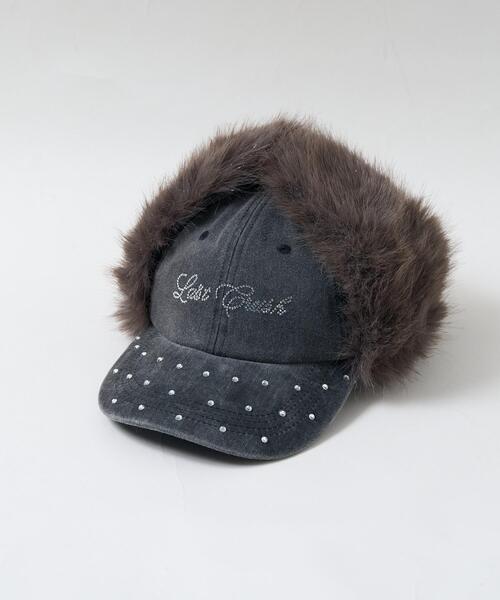 WEGO(ウィゴー)の「WEGO/ラインストーンドッグイヤーキャップ(キャップ・レディース・ライトピンク/ブラック/その他1・FREE)」の16枚目の写真