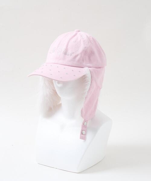 WEGO(ウィゴー)の「WEGO/ラインストーンドッグイヤーキャップ(キャップ・レディース・ライトピンク/ブラック/その他1・FREE)」の18枚目の写真