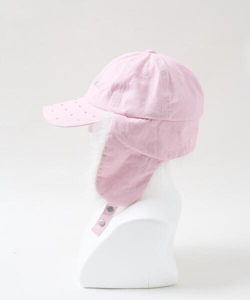 WEGO(ウィゴー)の「WEGO/ラインストーンドッグイヤーキャップ(キャップ・レディース・ライトピンク/ブラック/その他1・FREE)」の21枚目の写真