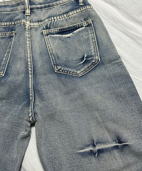 Flugge(フラッジー)の「ウォッシュバギーデニム(デニムパンツ・レディース・ブルー/ブラック・SMALL/MEDIUM)」の20枚目の写真