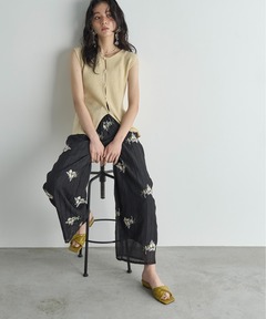 セオリー　フラワー　イージーパンツ セオリー フラワー イージーパンツ セオリー フラワー イージー