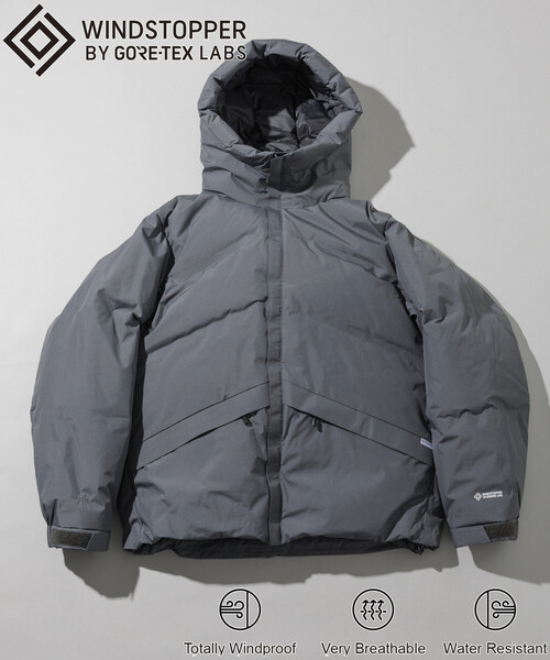 phenix/プラスフェニックス 別注 GORE-TEX WINDSTOPPER DOWN JACKET