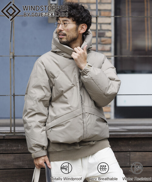 セール】+phenix/プラスフェニックス 別注 GORE-TEX WINDSTOPPER DOWN