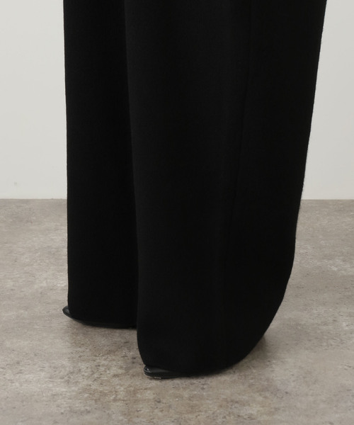 SEEALL(シーオール)の「SEEALL KNIT BUGGY PANTS SAU51/KJ687S:ニットパンツ(その他パンツ・レディース・ブラック・FREE)」の9枚目の写真