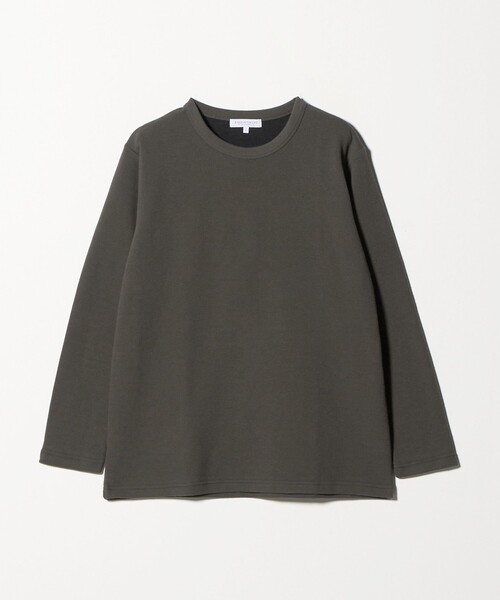 A DAY IN THE LIFE UNITED ARROWS(アデイインザライフユナイテッドアローズ)の「ダブルフェイス リップル カットソー<A DAY IN THE LIFE>(Tシャツ/カットソー・メンズ・ワイン/オリーブ/ブラック/ホワイト・M/XL/L/S)」の3枚目の写真