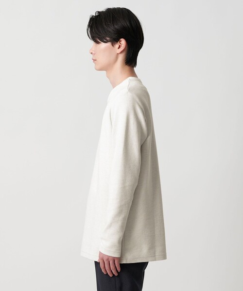 A DAY IN THE LIFE UNITED ARROWS(アデイインザライフユナイテッドアローズ)の「ダブルフェイス リップル カットソー<A DAY IN THE LIFE>(Tシャツ/カットソー・メンズ・ワイン/オリーブ/ブラック/ホワイト・M/XL/L/S)」の21枚目の写真