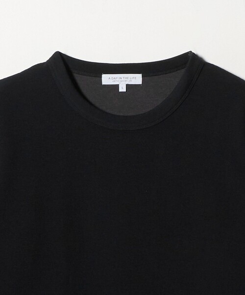 A DAY IN THE LIFE UNITED ARROWS(アデイインザライフユナイテッドアローズ)の「ダブルフェイス リップル カットソー<A DAY IN THE LIFE>(Tシャツ/カットソー・メンズ・ワイン/オリーブ/ブラック/ホワイト・M/XL/L/S)」の7枚目の写真