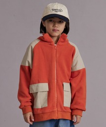 ブルゾン（オレンジ/橙色系・ジップアップ）ファッション通販