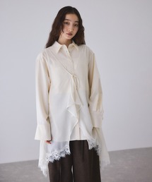 ADAM ET ROPE' | ヘムレースシアージレ(シャツ/ブラウス)